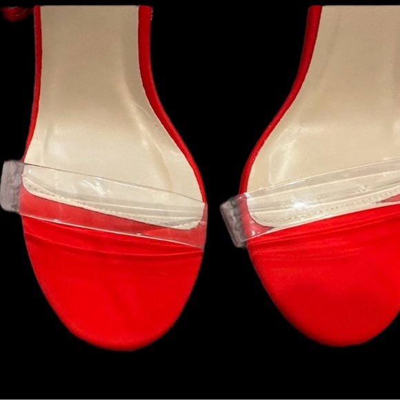 NWOT Tags Satin Block Heels Size 9 - Picture 5 of 14